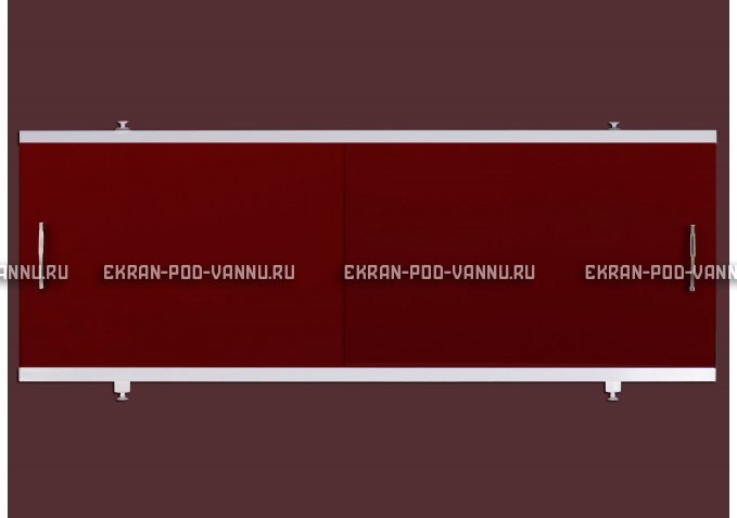 Экран EUROPLEX Универсал бордо под трубы – купить по цене 6250 руб. в интернет-магазине в городе Санкт-Петербург картинка 1