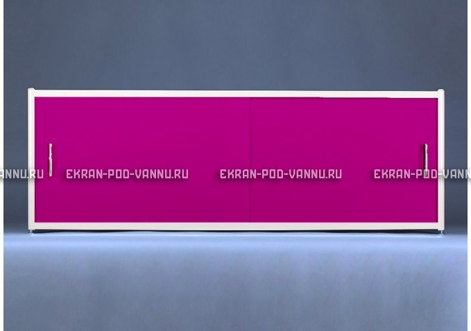 Экран раздвижной EUROPLEX Комфорт фиолетовый – купить по цене 6250 руб. в интернет-магазине в городе Санкт-Петербург картинка 1