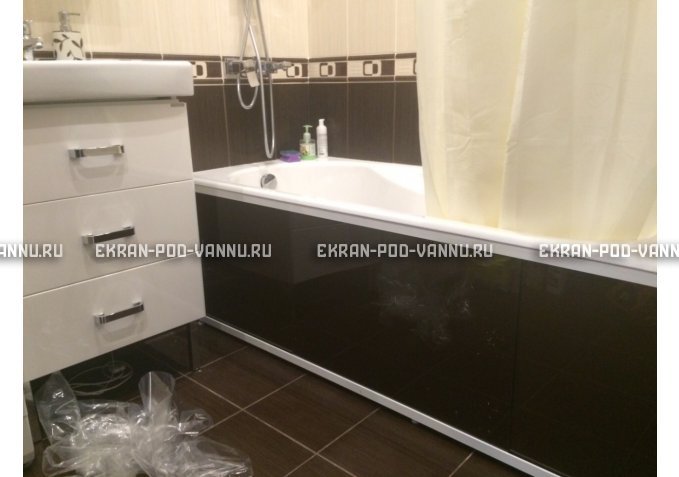Раздвижной экран EUROPLEX Комфорт шоколад – купить по цене 6750 руб. в интернет-магазине в городе Санкт-Петербург картинка 3