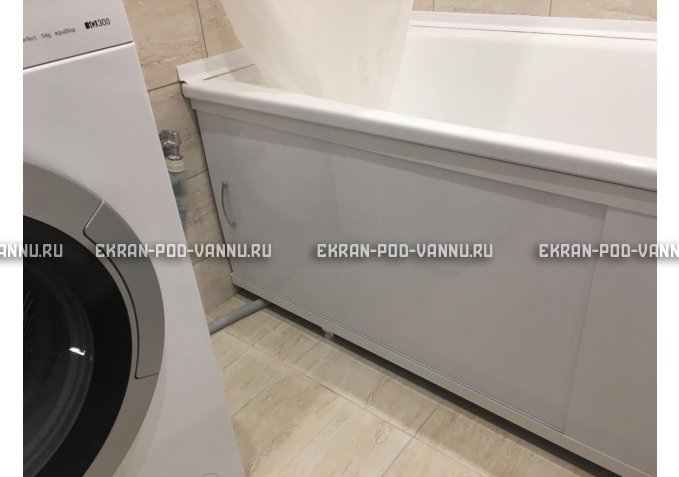 Экран под трубы EUROPLEX Универсал белый высокий – купить по цене 6550 руб. в интернет-магазине в городе Санкт-Петербург картинка 5