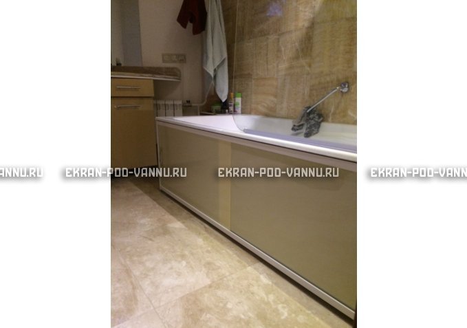 Экран раздвижной EUROPLEX Комфорт слоновая кость – купить по цене 6250 руб. в интернет-магазине в городе Санкт-Петербург картинка 3