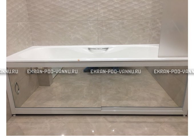 Раздвижной экран EUROPLEX Роликс Зеркальный – купить по цене 9700 руб. в интернет-магазине в городе Санкт-Петербург картинка 12