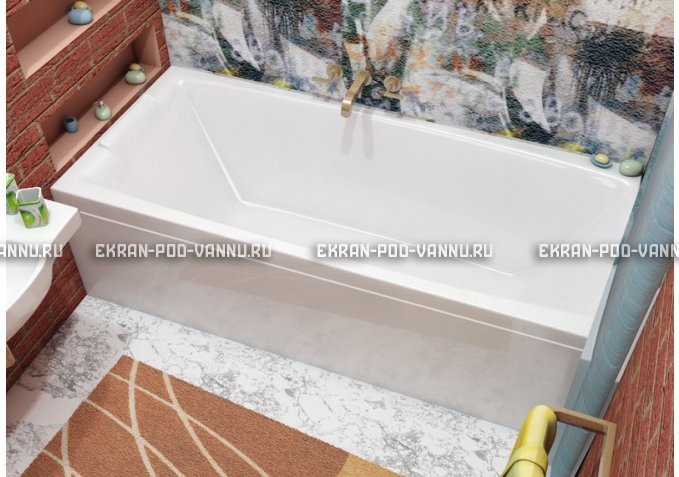 Акриловая ванна Relisan Kristina 170x75 – купить по цене 16160 руб. в интернет-магазине в городе Санкт-Петербург картинка 4
