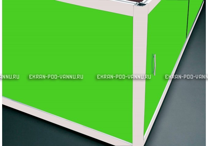 Торцевой экран EUROPLEX Комфорт салатовый – купить по цене 8760 руб. в интернет-магазине в городе Санкт-Петербург картинка 1