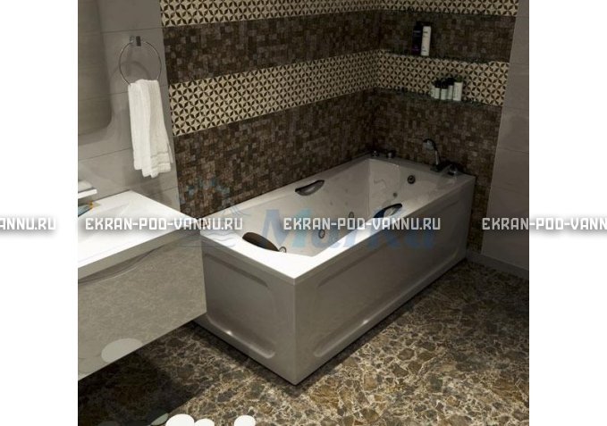 Акриловая ванна 1MarKa Agora 170x75 – купить по цене 13330 руб. в интернет-магазине в городе Санкт-Петербург картинка 5
