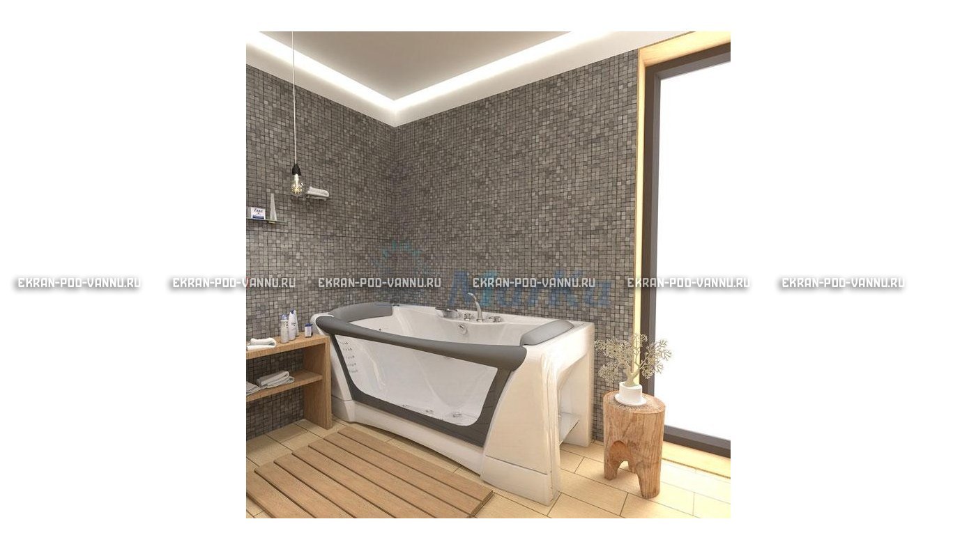 Прозрачная ванна 1MarKa Dolce Vita 180x80 – купить по цене 43200 руб. в интернет-магазине в городе Санкт-Петербург картинка 23