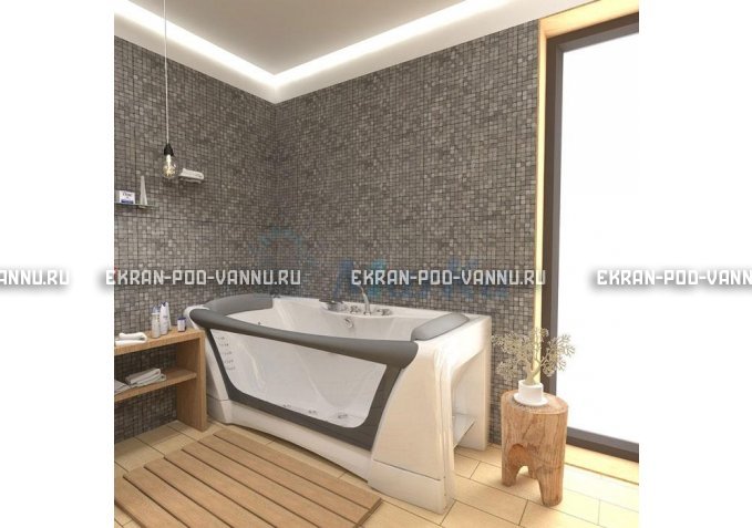 Прозрачная ванна 1MarKa Dolce Vita 180x80 – купить по цене 43200 руб. в интернет-магазине в городе Санкт-Петербург картинка 6