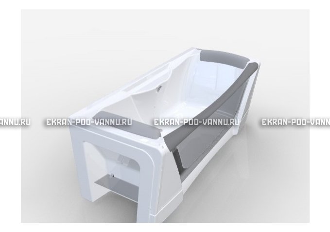 Прозрачная ванна 1MarKa Dolce Vita 180x80 – купить по цене 43200 руб. в интернет-магазине в городе Санкт-Петербург картинка 3
