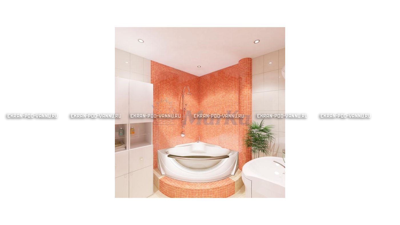 Акриловая ванна 1MarKa Grand Luxe 155х155 – купить по цене 39827 руб. в интернет-магазине в городе Санкт-Петербург картинка 15