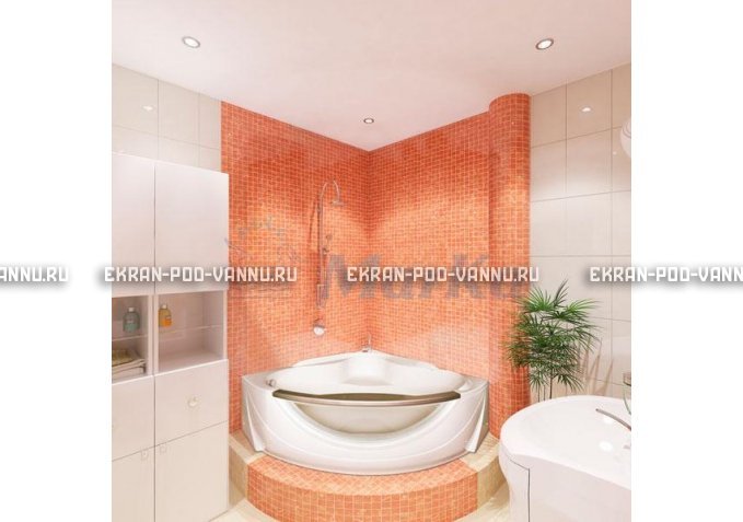 Акриловая ванна 1MarKa Grand Luxe 155х155 – купить по цене 39827 руб. в интернет-магазине в городе Санкт-Петербург картинка 4