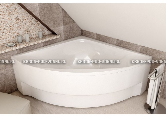Акриловая ванна Vayer Boomerang 150x150 – купить по цене 59550 руб. в интернет-магазине в городе Санкт-Петербург картинка 1
