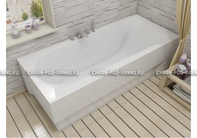 Акриловая ванна Vayer Boomerang 170x75 – купить по цене 37900 руб. в интернет-магазине в городе Санкт-Петербург картинка 1
