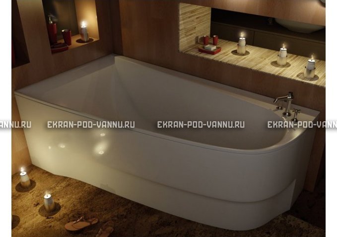 Акриловая ванна Vayer Boomerang 180x100 – купить по цене 53030 руб. в интернет-магазине в городе Санкт-Петербург картинка 3