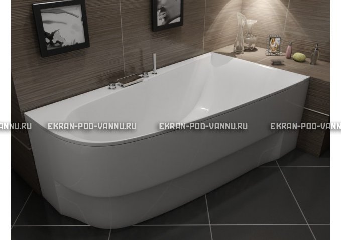 Акриловая ванна Vayer Boomerang 180x100 – купить по цене 53030 руб. в интернет-магазине в городе Санкт-Петербург картинка 4