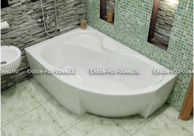 Акриловая ванна Vayer Azalia 170x105 – купить по цене 28800 руб. в интернет-магазине в городе Санкт-Петербург картинка 1