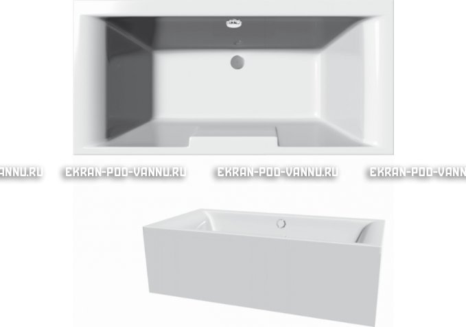 Акриловая ванна Vayer Casoli 180x80 – купить по цене 23580 руб. в интернет-магазине в городе Санкт-Петербург картинка 4