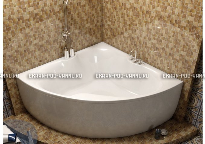 Акриловая ванна Vayer Iryda 150x150 – купить по цене 39550 руб. в интернет-магазине в городе Санкт-Петербург картинка 1