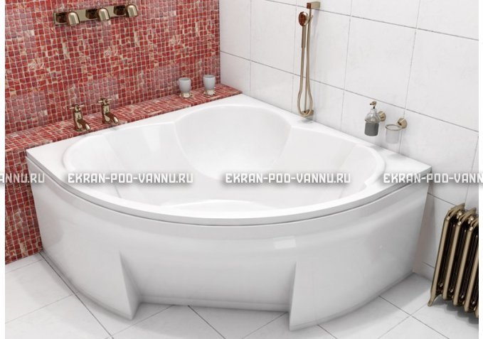 Акриловая ванна Vayer Kaliope 150x150 – купить по цене 42550 руб. в интернет-магазине в городе Санкт-Петербург картинка 1