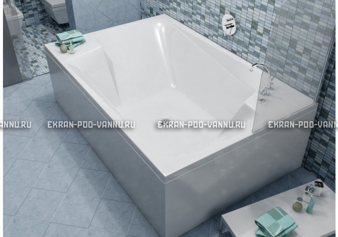 Акриловая ванна Vayer Ontario 190x125 – купить по цене 35050 руб. в интернет-магазине в городе Санкт-Петербург картинка 1