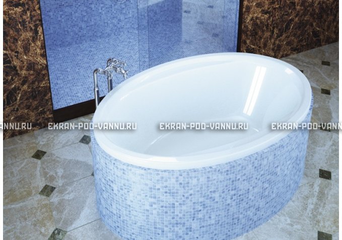 Акриловая ванна Vayer Opal 180x120 – купить по цене 33850 руб. в интернет-магазине в городе Санкт-Петербург картинка 1