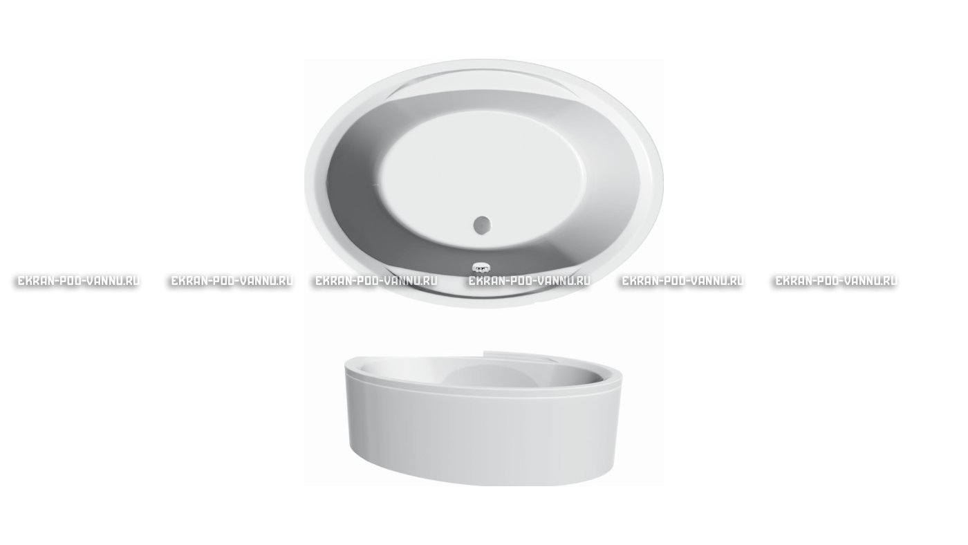 Акриловая ванна Vayer Opal 180x120 – купить по цене 33850 руб. в интернет-магазине в городе Санкт-Петербург картинка 12