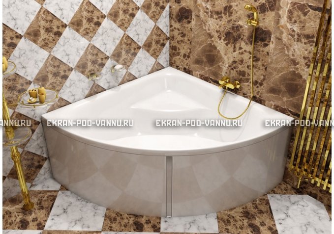 Акриловая ванна Vayer Persefona 140x140 – купить по цене 25230 руб. в интернет-магазине в городе Санкт-Петербург картинка 1