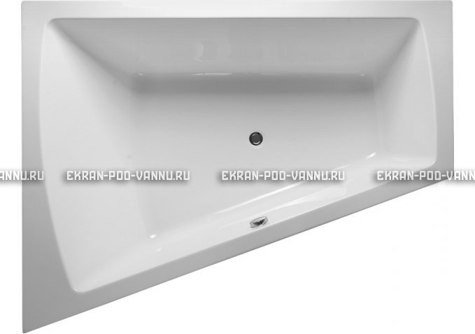 Акриловая ванна Vayer Trinitiy 170x130 – купить по цене 32590 руб. в интернет-магазине в городе Санкт-Петербург картинка 2