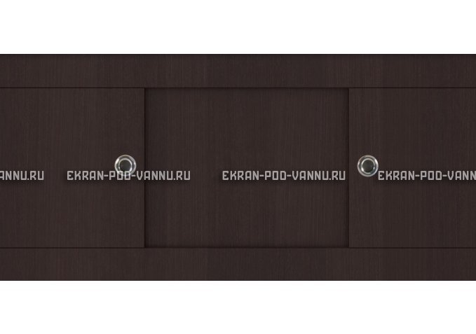 Экран под ванну купе VOD-OK 1700 венге – купить по цене 5920 руб. в интернет-магазине в городе Санкт-Петербург картинка 2