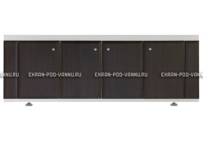 Экран распашной МДФ 180 - Венге – купить по цене 4250 руб. в интернет-магазине в городе Санкт-Петербург картинка 2