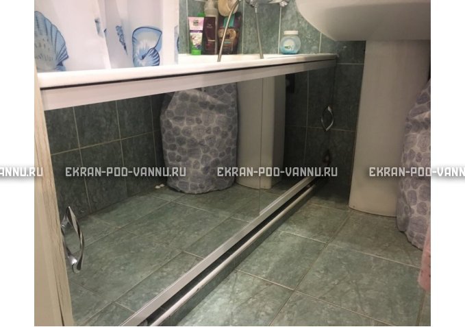 Зеркальный экран под трубы EUROPLEX Универсал – купить по цене 8500 руб. в интернет-магазине в городе Санкт-Петербург картинка 1