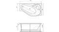 Акриловая ванна Relisan Isabella 170x90x60 – купить по цене 24130 руб. в интернет-магазине в городе Санкт-Петербург картинка 17