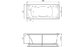 Акриловая ванна Relisan Loara 180x80 – купить по цене 23580 руб. в интернет-магазине в городе Санкт-Петербург картинка 8