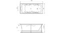 Акриловая ванна Relisan Marina 170x75 – купить по цене 15725 руб. в интернет-магазине в городе Санкт-Петербург картинка 17