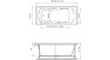 Акриловая ванна Relisan Tamiza 170x75 – купить по цене 19160 руб. в интернет-магазине в городе Санкт-Петербург картинка 17