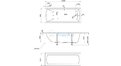 Акриловая ванна 1MarKa Modern 140x70 – купить по цене 8910 руб. в интернет-магазине в городе Санкт-Петербург картинка 21