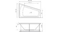 Акриловая ванна Vayer Trinitiy 170x130 – купить по цене 32590 руб. в интернет-магазине в городе Санкт-Петербург картинка 17